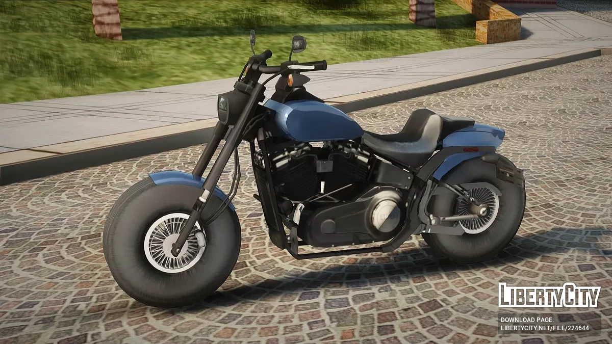 Harley-Davidson Fat Boy / GTA San Andreas