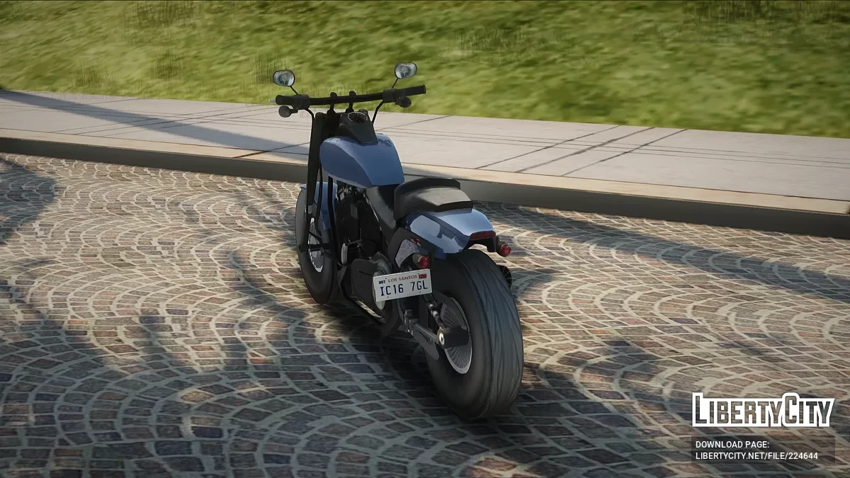 Harley-Davidson Fat Boy / GTA San Andreas