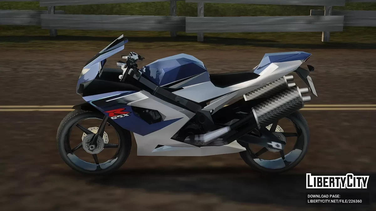 Suzuki GSX-R1000 2015 / GTA San Andreas