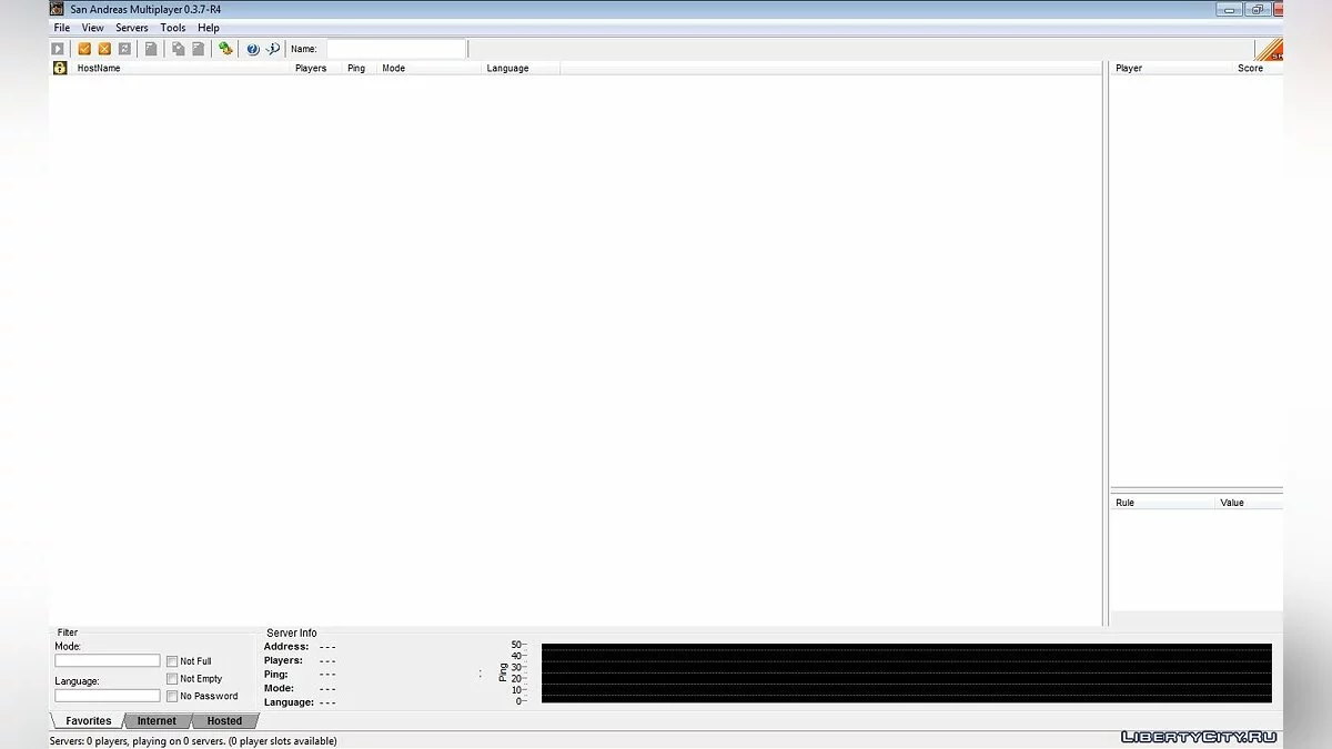 SA-MP (San Andreas Multiplayer) 0.3.7 R4 - Klien R4 dan server R2 / GTA San Andreas