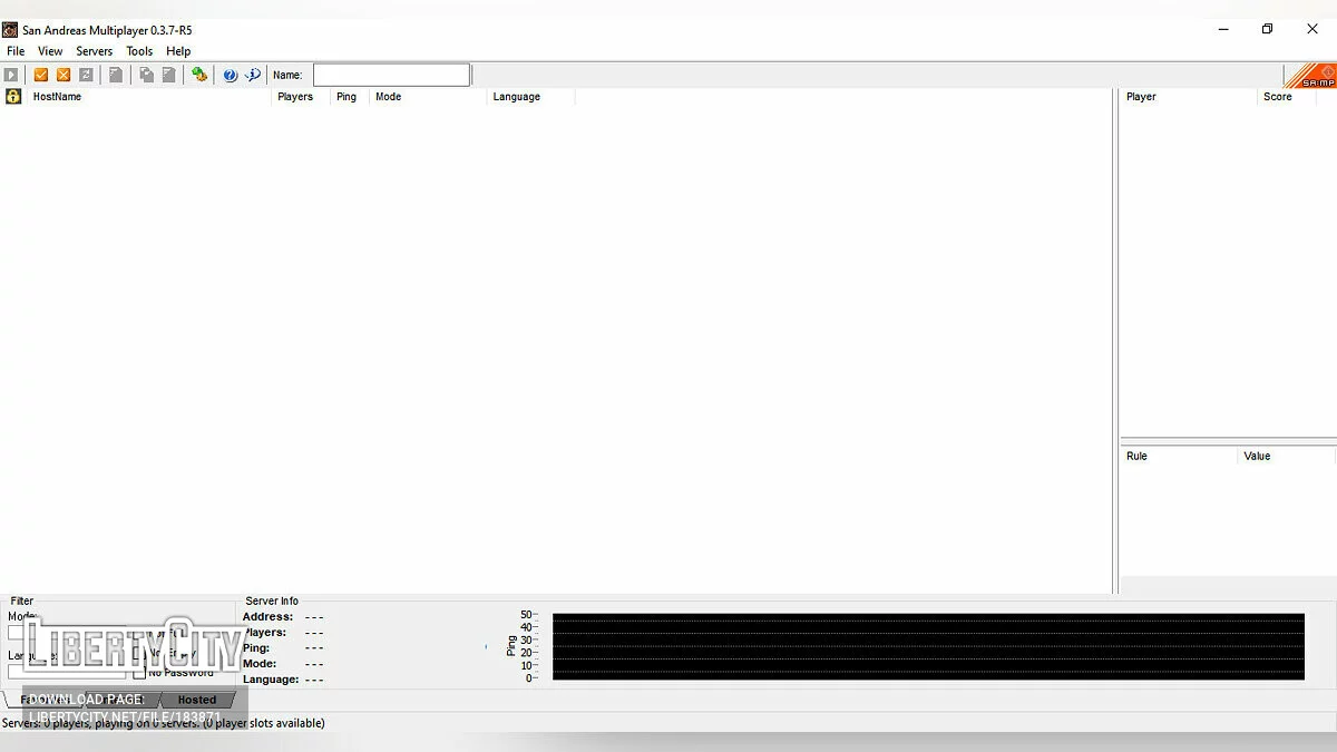 SA-MP 0.3.7-R5 / GTA San Andreas