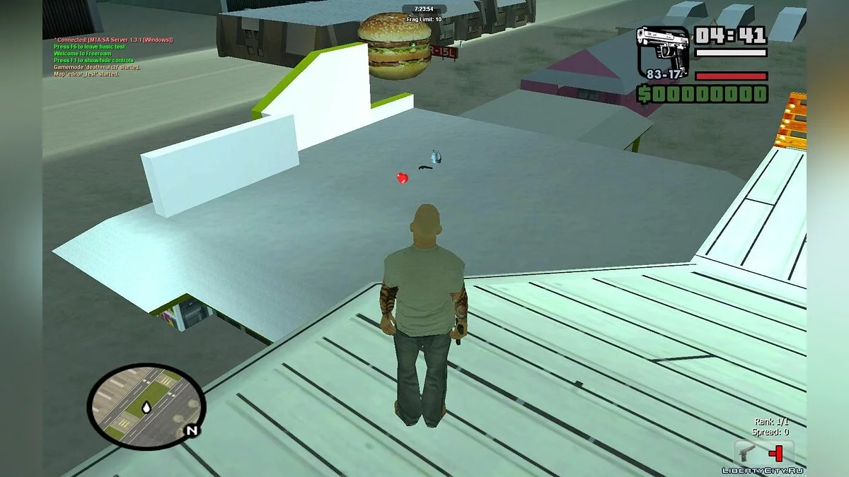 DM Map with Secrets v2.0 / GTA San Andreas