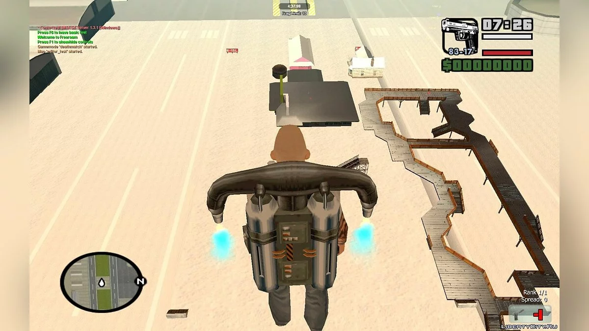 DM Map with Secrets v2.0 / GTA San Andreas