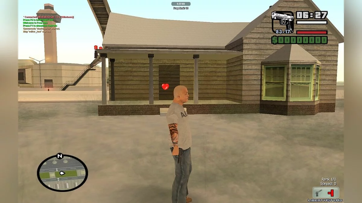 DM Map with Secrets v2.0 / GTA San Andreas
