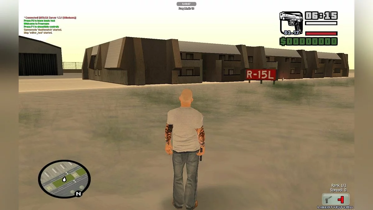 DM Map with Secrets v2.0 / GTA San Andreas