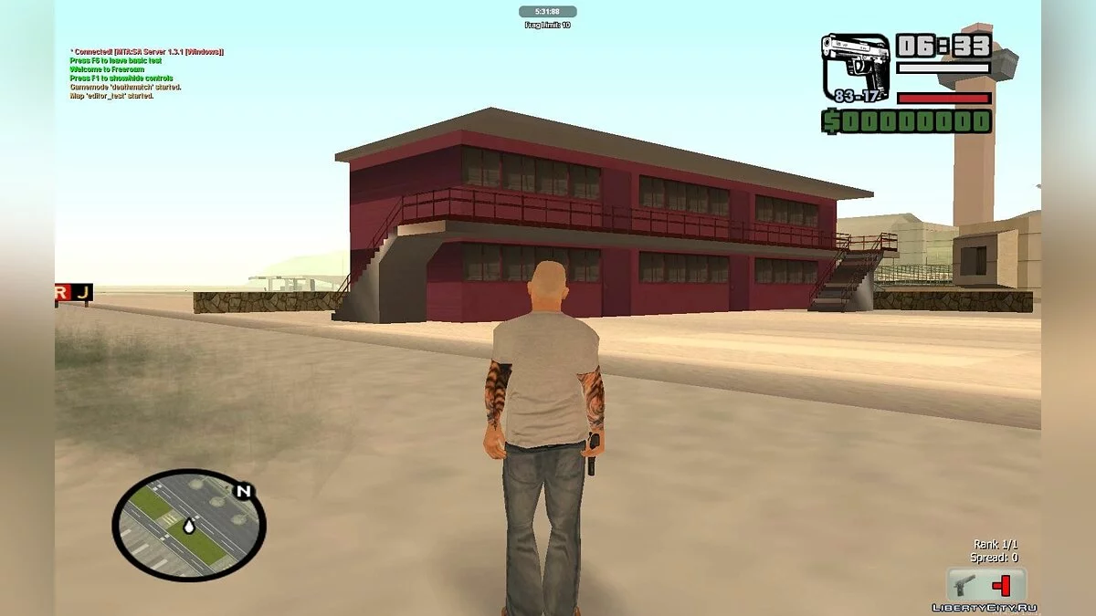 DM Map with Secrets v2.0 / GTA San Andreas