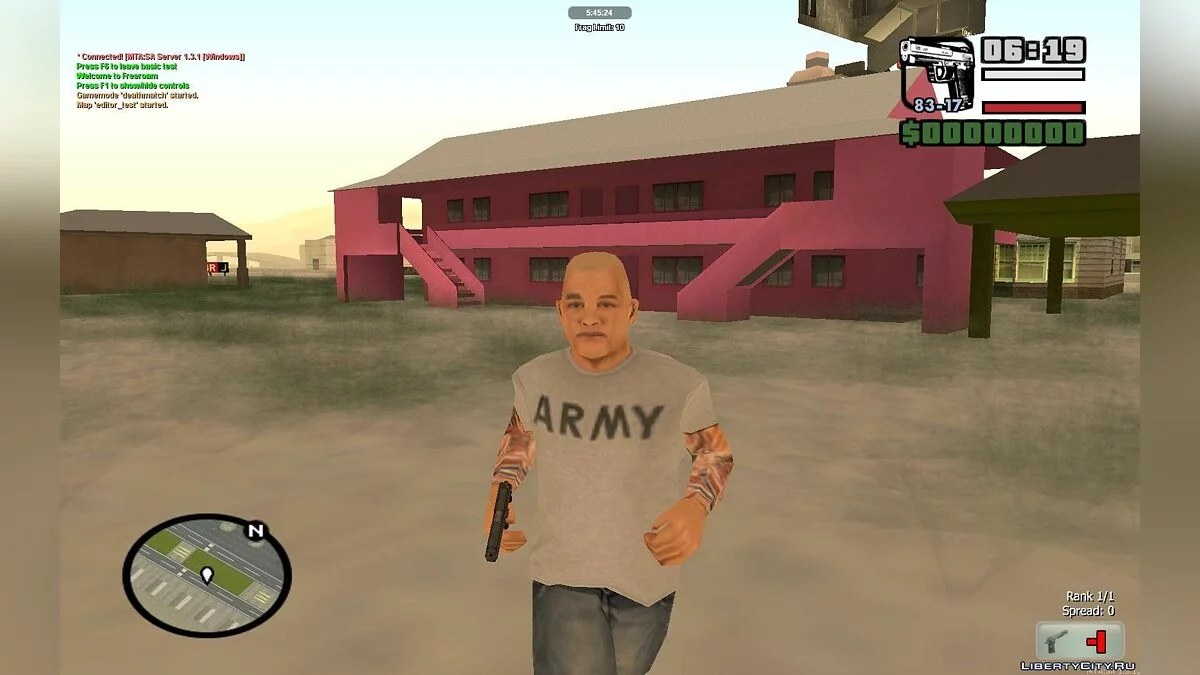 DM Map with Secrets v2.0 / GTA San Andreas