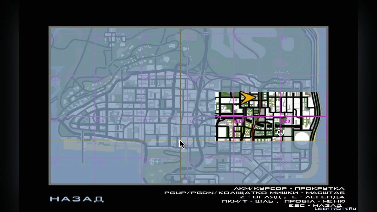 Mapa Indexado / GTA San Andreas