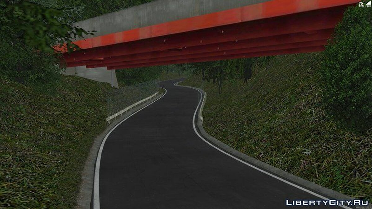 Download Gunsai Touge (MTA only) for GTA San Andreas