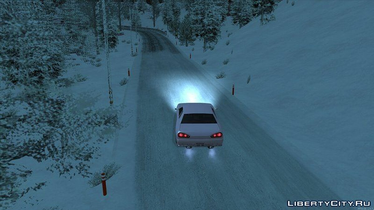 Download Rally track in the Alps for GTA San Andreas