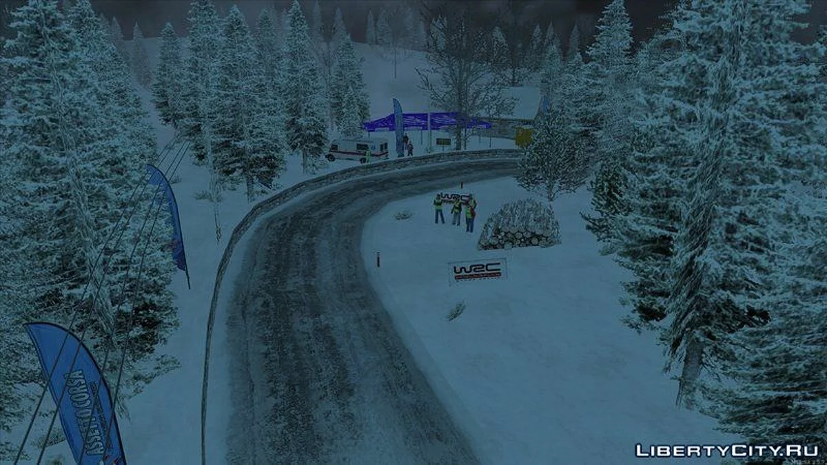 Rally Track in the Alps / GTA San Andreas