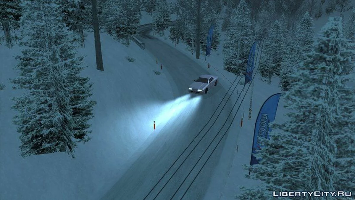 Rally Track in the Alps / GTA San Andreas