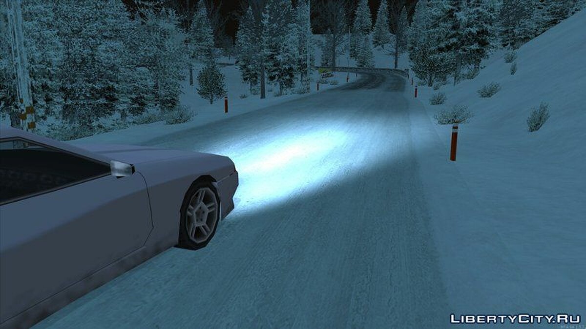 Download Rally track in the Alps for GTA San Andreas