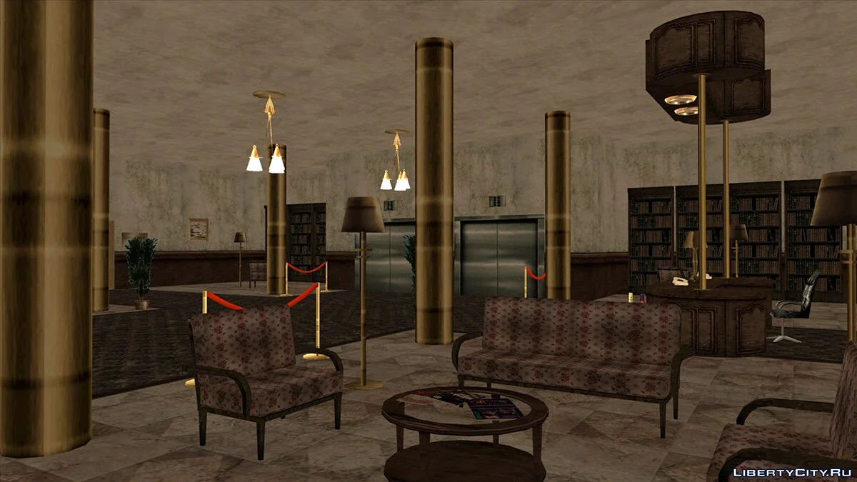 Mapeo del vestíbulo del hotel / GTA San Andreas