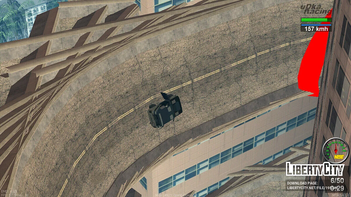 MTA:SA Race - Going Down Map Pack / GTA San Andreas