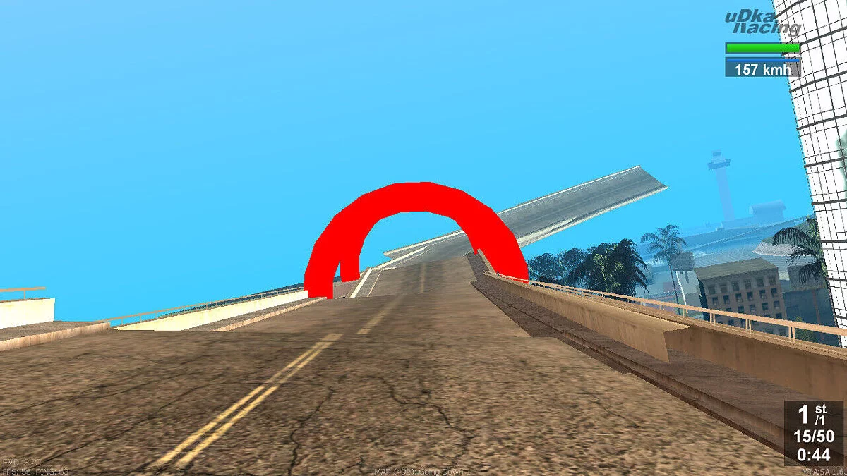 MTA:SA Race - Going Down Map Pack / GTA San Andreas