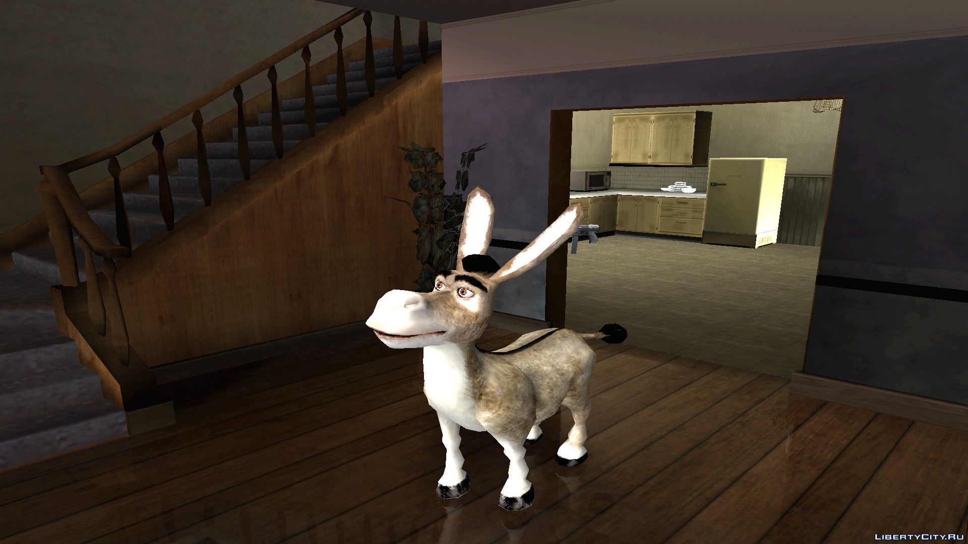 <b>Donkey</b> from Shrek: The Video Game for GTA San Andreas. 