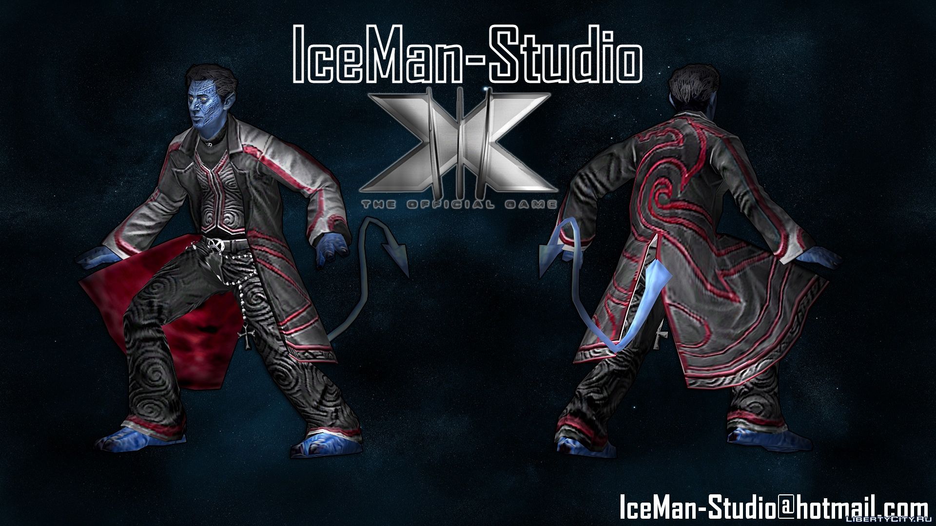 Игры про костюм. X men the Official game костюмы. Скин Nightcrawler. X-men: the Official game.