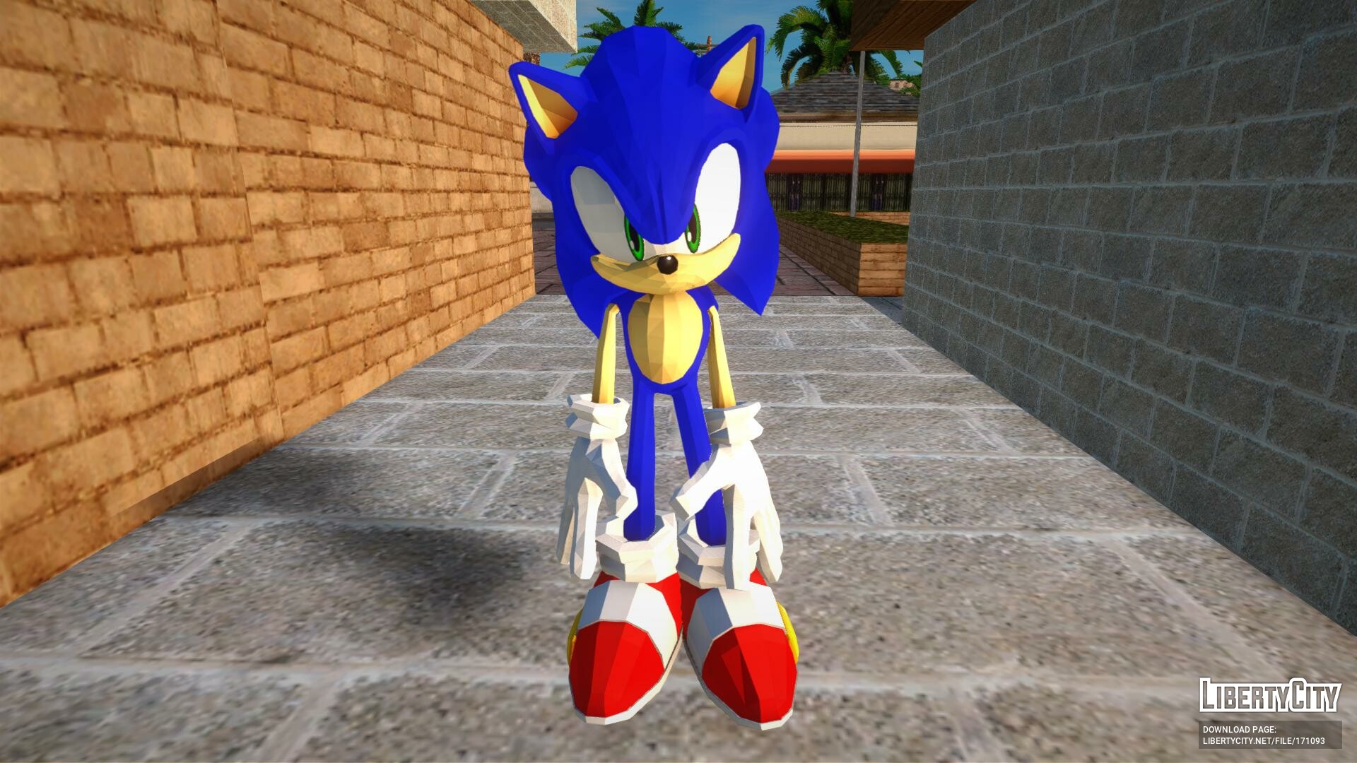 Majin Sonic for GTA San Andreas