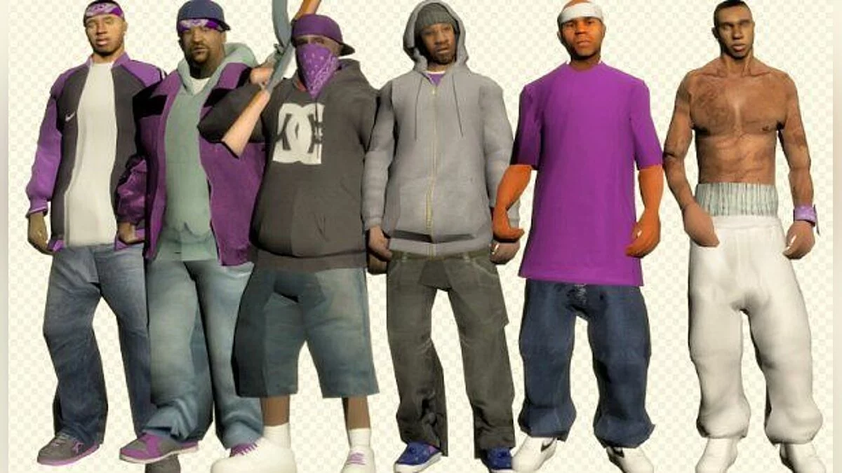 Plen Park Prims Skinpack / جي تي إيه سان أندرياس