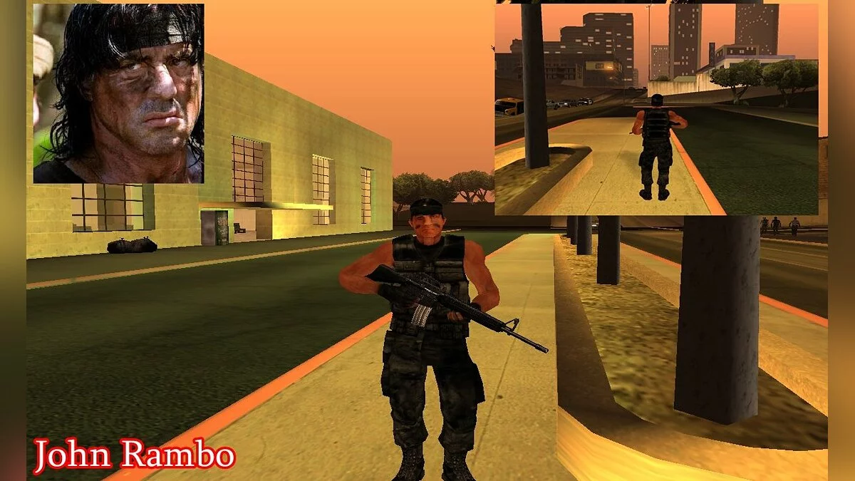РАМБО / GTA San Andreas