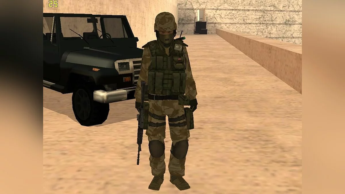 Новый военный / GTA San Andreas