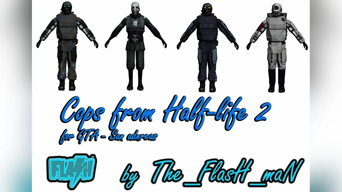 Pack of cops from hl2 / GTA San Andreas