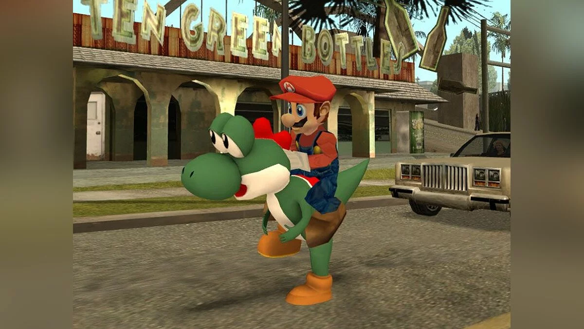 Mario bros / GTA San Andreas