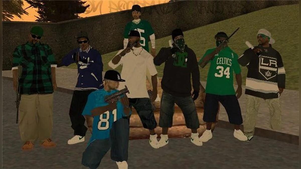 Скіни Groove / GTA San Andreas