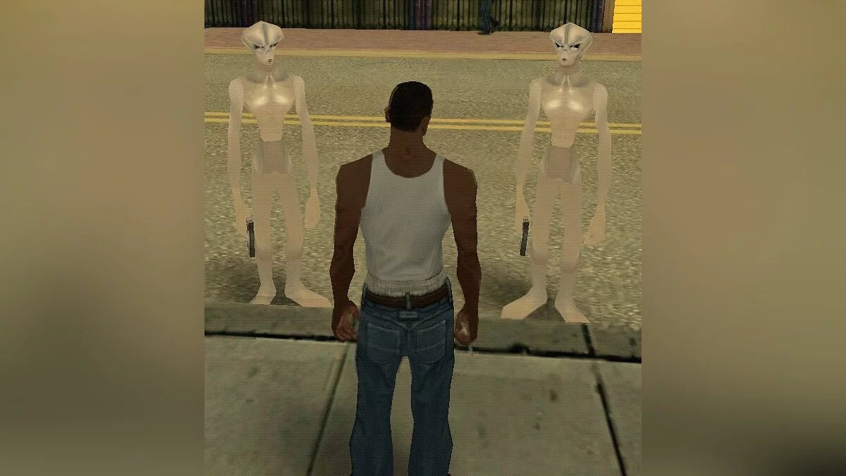 Aliens Amigos / GTA San Andreas