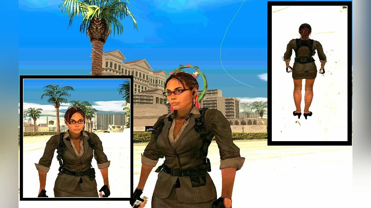 Sheva из Resident Evil / GTA San Andreas