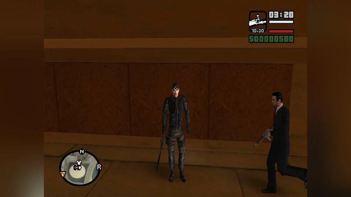 Sam Fisher from Splinter / GTA San Andreas