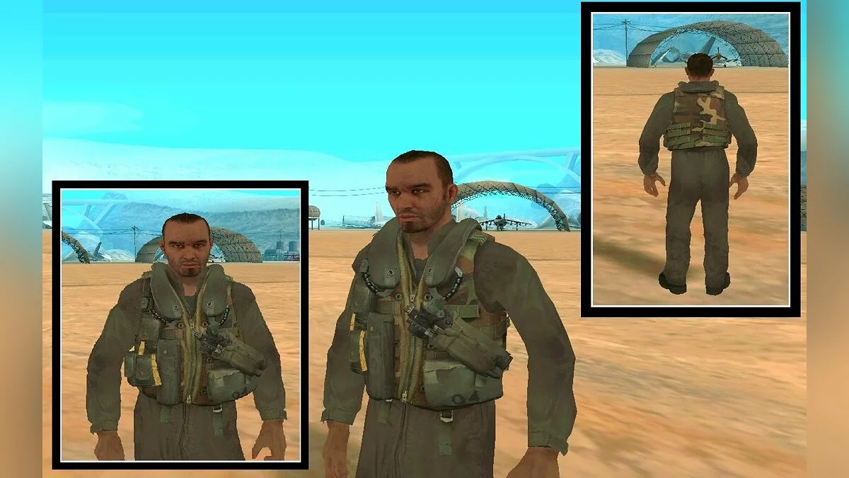 Nikolai de COD MW 2 / GTA San Andreas