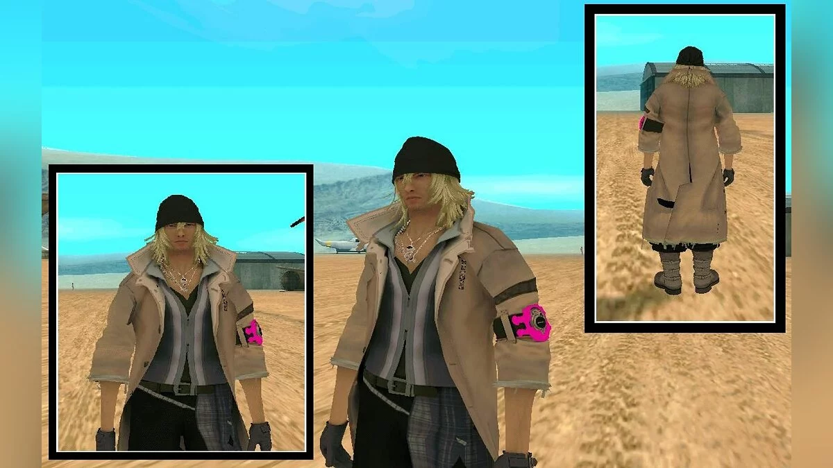 Скін з Final-Fantasy-XIII / GTA San Andreas
