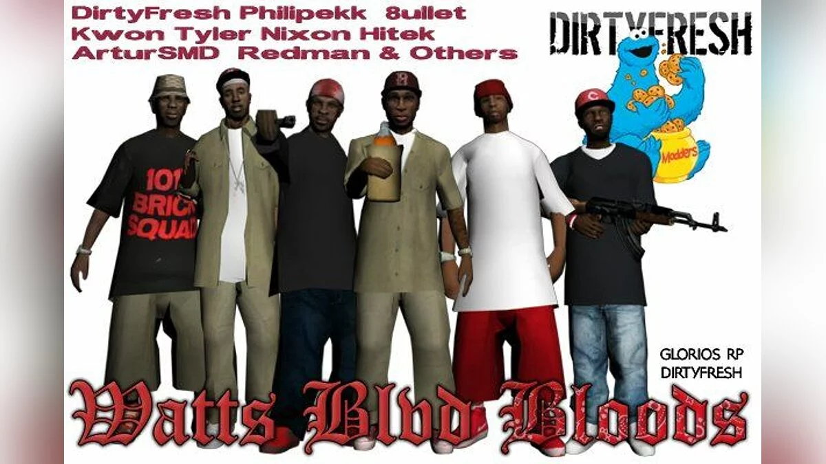 Bloodz / GTA San Andreas