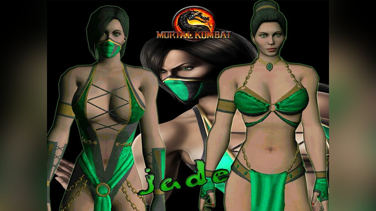 mortal kombat 9 jade without mask