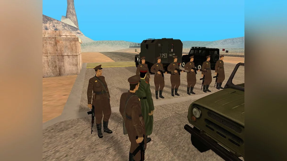 Korean soldiers / GTA San Andreas