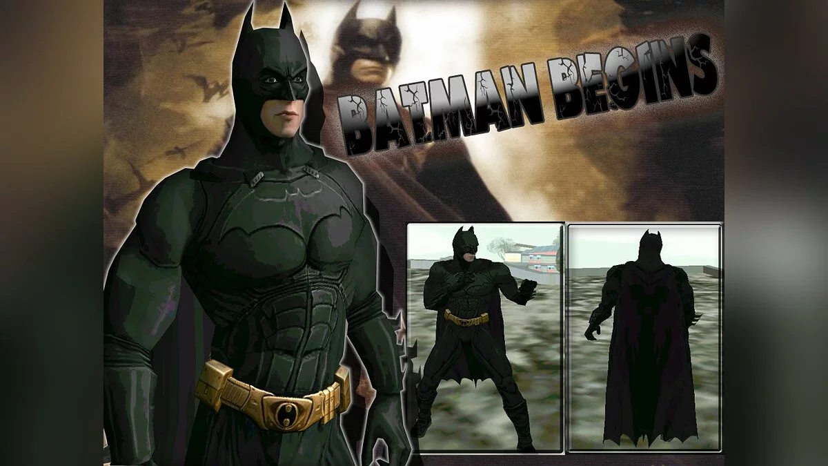 Batman begin / GTA San Andreas