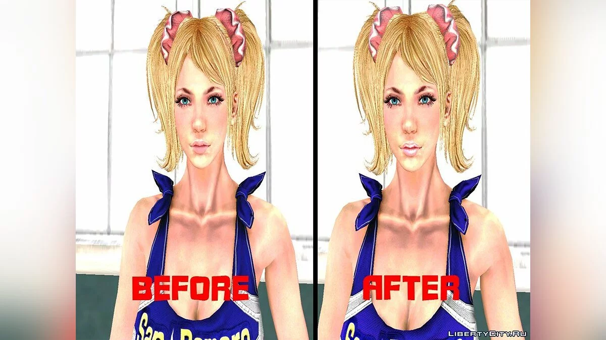 Juliet Starling Costume Update 1 / GTA San Andreas