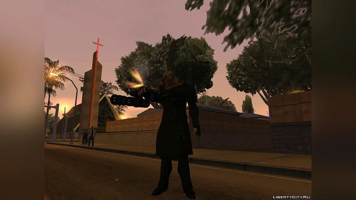 Немезида Mr-X та G Біркін з гри RE ORC / GTA San Andreas