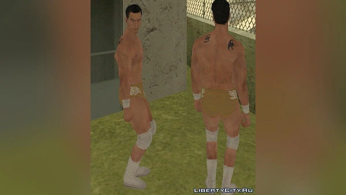 Альберто Дель Ріо WWE'12 Wii / GTA San Andreas