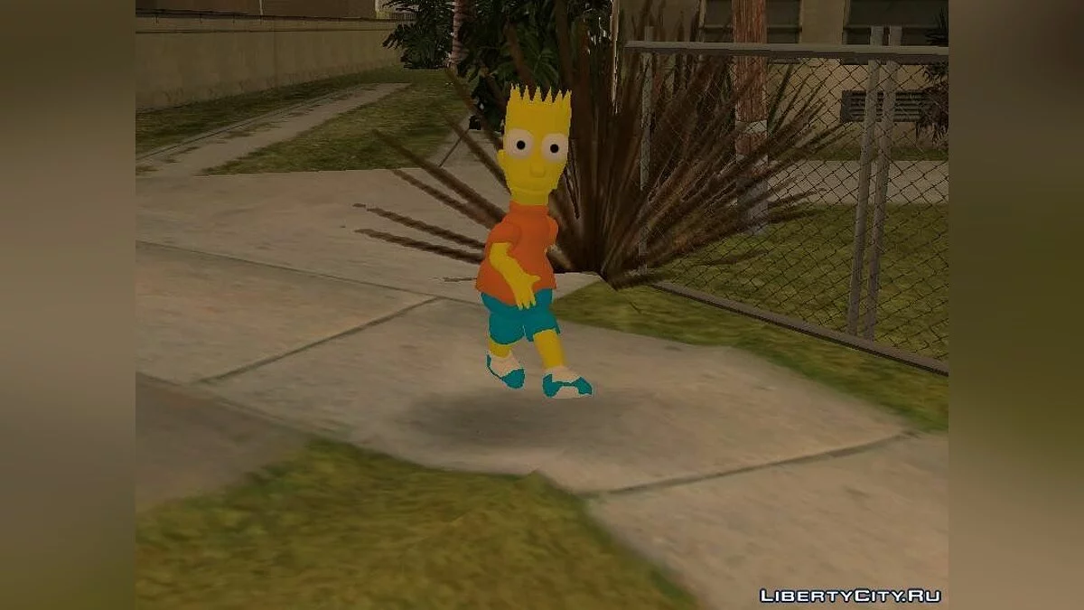 Барт Симпсон / GTA San Andreas
