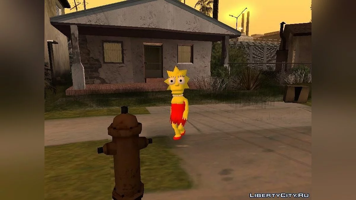 Лиза Симпсон / GTA San Andreas