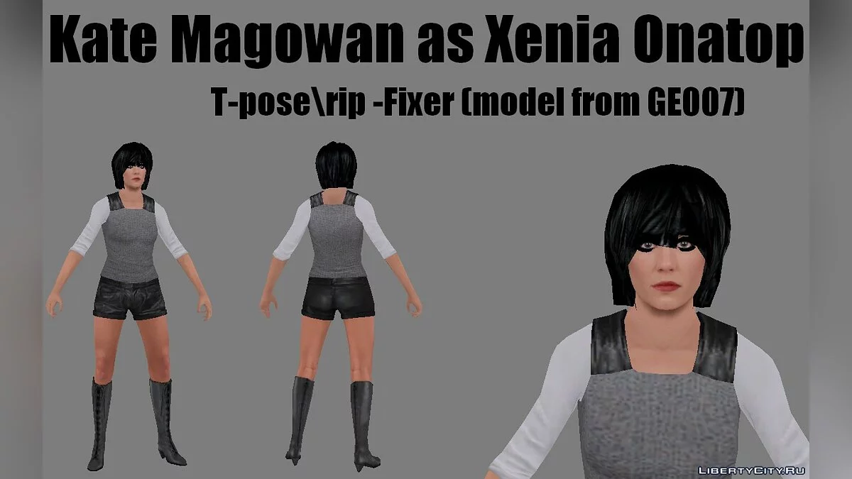 007 Goldeneye Character Pack / GTA San Andreas