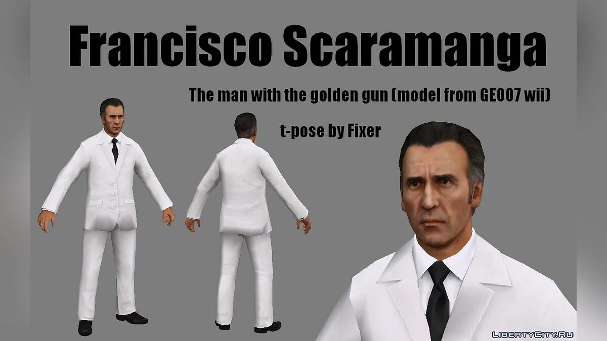 007 Goldeneye Character Pack / GTA San Andreas