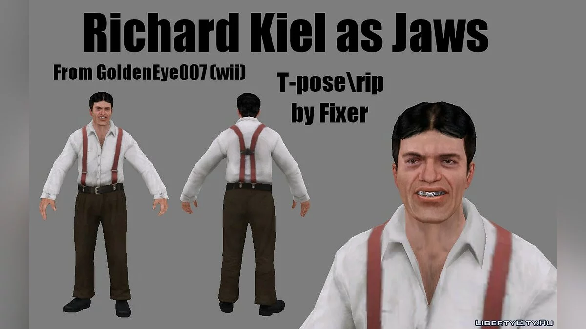 007 Goldeneye Character Pack / GTA San Andreas