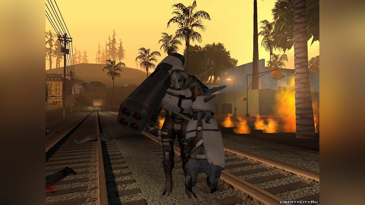 Download Nemesis Mr-X and G Birkin from the game RE ORC for GTA