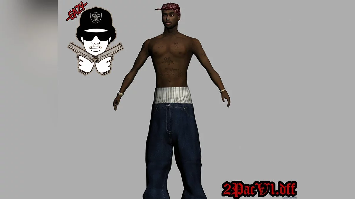 2pac by -eazy- v2 / جي تي إيه سان أندرياس