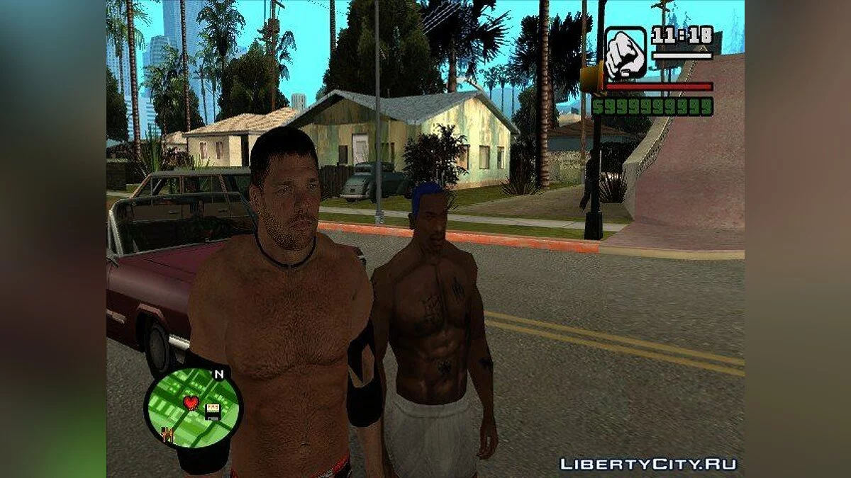 AJ Styles from TNA Impact XBox / جي تي إيه سان أندرياس