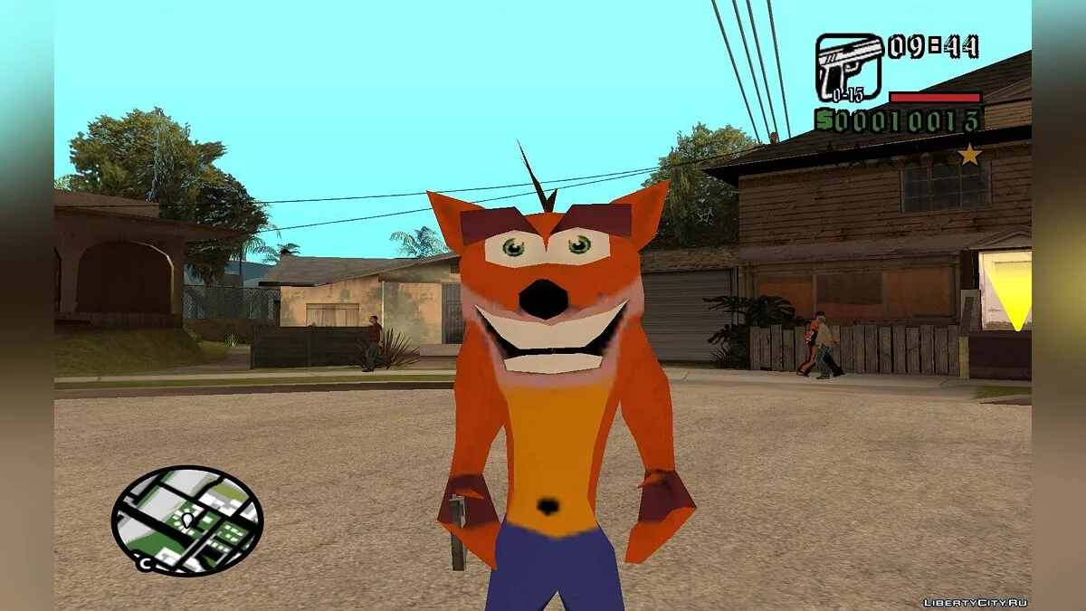 Crash Bandicoot (v2) Final / GTA San Andreas